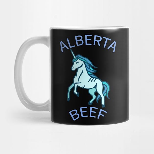 Alberta Beef Einhorn Design by Onlineshop.Ralf